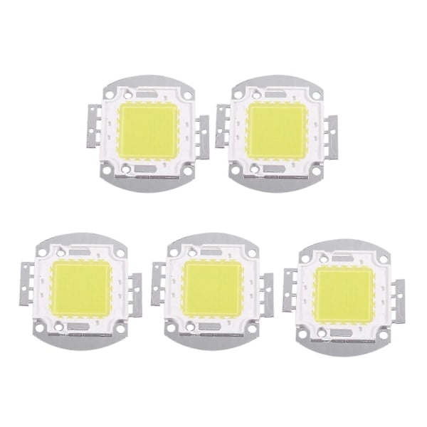 5x LED 100W 7500lm Incandescent Spotlight High Integrated DIY
