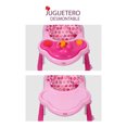 thumbnail image 4 of Andadera Aeiou Caracol con Tablero Musical Rosa, 4 of 4