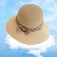 thumbnail image 4 of OJSFQUFP Women Beach Hat Summer Straw Sun Hat Fashion Wide Brim Straw Sun Hat, 4 of 4