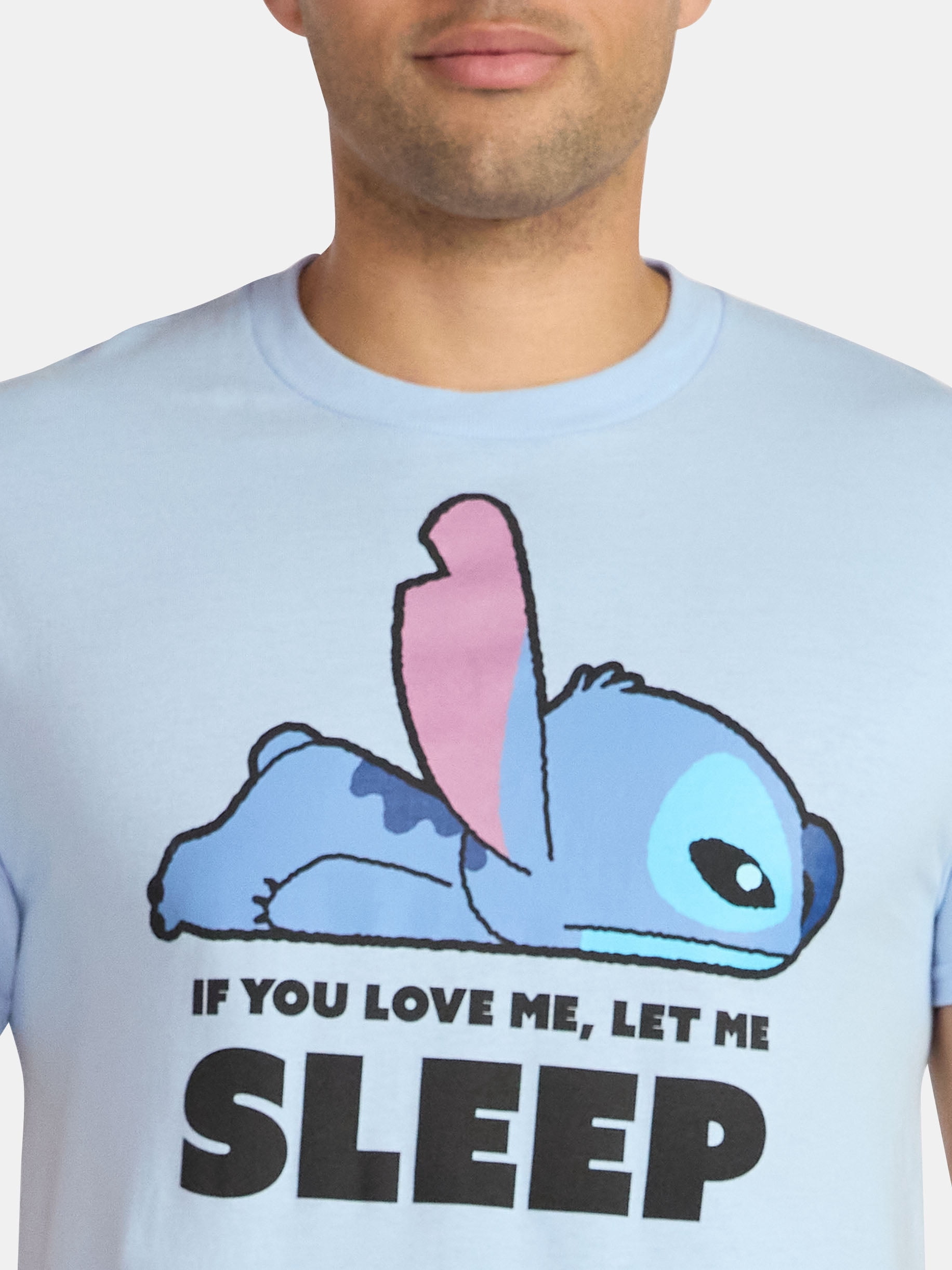 Stitch Men's and Big Men's Graphic Tee with Short Sleeves, Sizes S-3XL