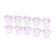 thumbnail image 4 of Mini Clips De Papel, Clips De Papel Portátiles De 100 Piezas Con Forma De Rábano De Galvanoplastia Para Oficina ANGGREK Otros, 4 of 8