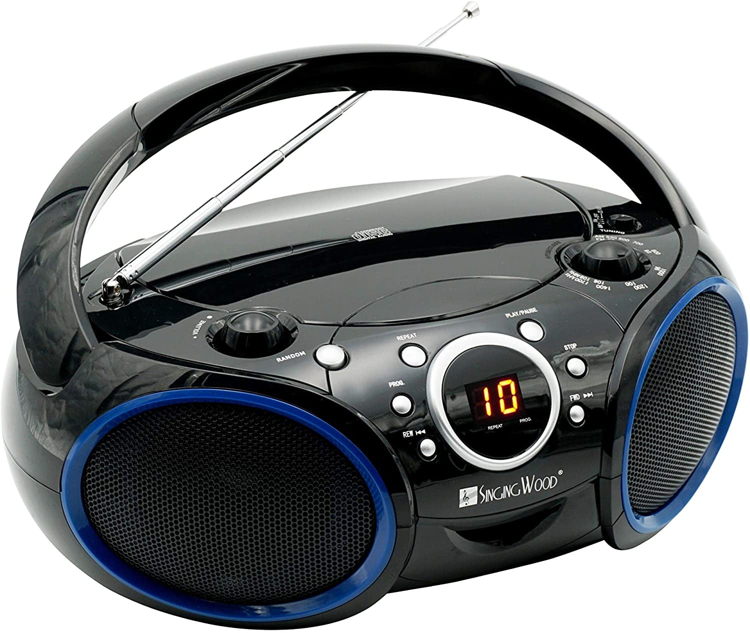Digital Labs Ultrasport CD Player Boom Box Boombox Stereo Radio Portable  SC200