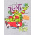 thumbnail image 2 of Teenage Mutant Ninja Turtles Boys Grey Shell Skater Hoodie (5-6 Years), 2 of 6