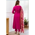 thumbnail image 5 of KLOSIA Women Embroidery Kurta and Pant Set with Dupataa - Indian Ethnic Traditional Wear Kurta Set, 5 of 7
