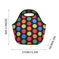 thumbnail image 3 of Lunch Bag, Staron 2026 Insulated Neoprene Lunch Tote, 12.2x11.8 Inch Food Container Cooler Warm Pouch for School Work Office, 3 of 4