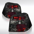 thumbnail image 2 of Autozensation Compatible with Volkswagen Golf Iv Mk4 1999-2006, Smoke Lens Tail Lights, L+R Pair Taillight Assembly, 2 of 4