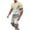 Khaki B, variant on Enjoytime Mens 2 Piece Short Set Gradient Crewneck Pullover Tops Pants Matching Sets Causal Workout Plus Size Outfits