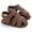 Brown, variant on Douhoow Infant Boys Shoes Summer Casual Prewalker Baby PU Leather Soft Sole Sandles
