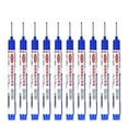 thumbnail image 1 of Pen Craft Marker Set for Deep Hole Marking – Long Reach Carpenter Ink Pens 10 with 8ml Capacity for Precise Construction Marking and Metal Work, 1 of 3