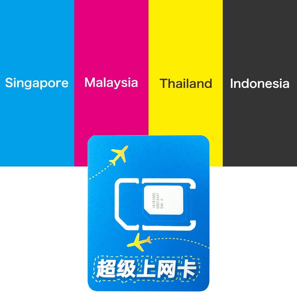 Digi International Prepaid sim Card Asia 8 Days4GB Data Roaming