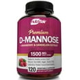 thumbnail image 2 of NutriFlair D-Mannose with Cranberry and Dandelion Extract 120 Vegetable Capsules, 2 of 6