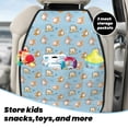 thumbnail image 5 of Naloa Corgi Dog 1 2Pcs Anti-Kick Back Seat Cover Kick Mat, Car Seat Protector with 3 Storage Pockets, 5 of 8