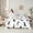 White, variant on Homewish Cute Wildlife Penguin Bedding Comforter Set 7-Piece for Teen, Kawaii Antarctic Animal King Bedding Sets, Cartoon Theme Reversible Bed Sheets, Ultra Soft Bedroom Decor