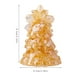 thumbnail image 3 of Piedras rotas de cristal natural con pegamento por goteo Fiudx adornos de decoración de escritorio árbol de Navidad, 3 of 3