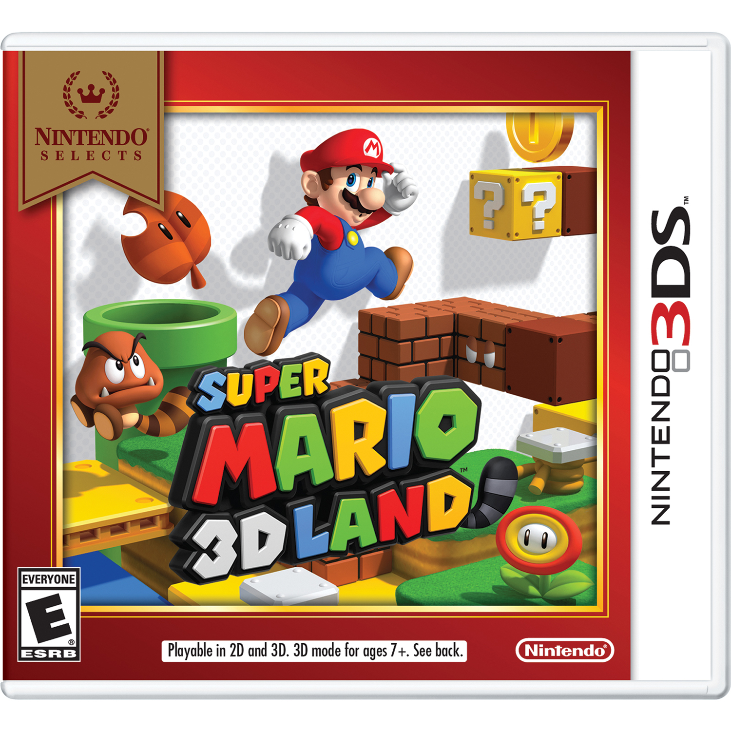 Super Mario 3D Land (Nintendo Selects), Nintendo, Nintendo 3DS, 045496744946 - image 4 of 4