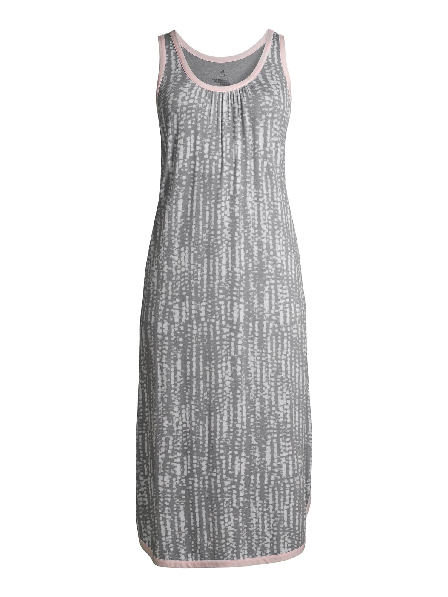 Secret Treasures Sleeveless Scoop Neck Knit Midi Nightgown (Women's and Women's Plus) 1 Pack
