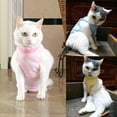SPRING PARK Pet Dogs Cat Recovery Suit Surgery Wound Protector Clothes