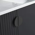 thumbnail image 5 of Venezian Collection - 48" Double Black Bathroom Vanity, - Black Handles.&nbsp;, 5 of 9
