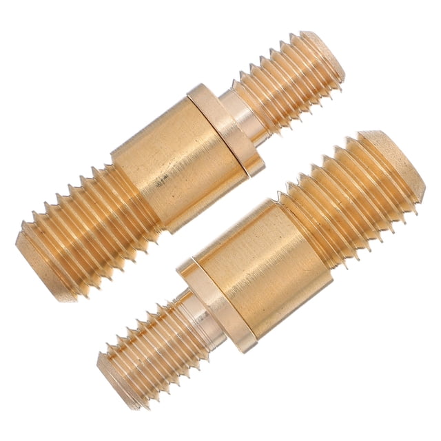 YSNOOWE 2Jgo Tornillos De Extensión Para Taco De Billar Dorados Para Conexión Precisa Y Montaje Fácil