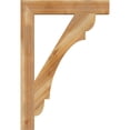 thumbnail image 3 of Ekena Millwork 4"W x 26"D x 38"H Olympic Block Rough Sawn Bracket, Western Red Cedar, 3 of 4
