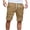 Khaki, variant on UVEASISHA Shorts for Men Big and Tall 2024 Mens Jogger Shorts with Pockets and Drawstring Athletic Training Workout Gym Beach Cargo Shorts Summer Casual Dark Gray,XXXXL
