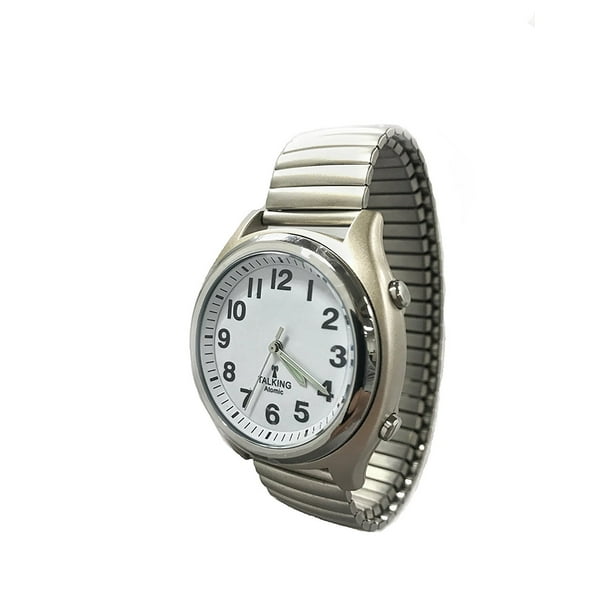 Liberty Atomic Talking Watch for The Blind with Extra Spare Battery and Microfiber Cleaning