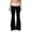 A-Pink503, variant on DHFJKG Women's Flare Leggings Low Rise Fold-Over Stretch Bell Bottom Yoga Pants