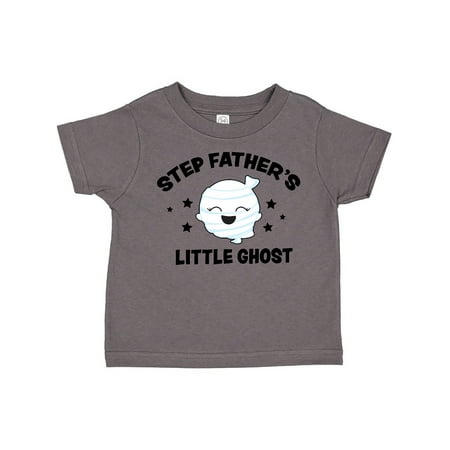 

Inktastic Cute Step Father s Little Ghost with Stars Gift Toddler Toddler Girl T-Shirt