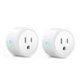 thumbnail image 1 of FrostHike Smart Plug.WiFi Smart Socket Compatible with Alexa and Google Home for Voice Control. Mini WiFi Outlet Socket Remote Control with Timer Function. No Hub Required. RoHS FCC Listed (2 Pack), 1 of 5