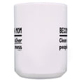 thumbnail image 3 of ThisWear Mom Gifts for Women Become a Mom Clean Up Messes 2 Pack Ceramic 15oz Coffee Mug Set White, 3 of 4