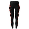 thumbnail image 4 of 2026 Valentine's Day Women Leggings Print Control Sport Workout Lounge Yoga Tights Pants, 4 of 4