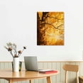 thumbnail image 2 of Nawypu  Fall Canvas Wall Art Yellow Maple Leaves Artwork For Walls,Room Decor Painting Canvas Prints Contemporary Picture Artwork for Home Living Room Bathroom Decor, 2 of 4
