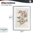 thumbnail image 4 of Stupell Industries French Country Two Flowers Natural Study Gray Framed Print Under Glass, 14 x 20, by Cady Driver, 4 of 8