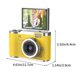 thumbnail image 3 of Cámara digital Pisexur para estudiantes, pantalla abatible de 2,4 pulgadas, enfoque automático, 1080P, alta definición, selfies, belleza, electrónica para niños, organizador de electrónica., 3 of 6