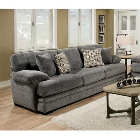 Red Barrel Studio Ensminger Transitional Chenille Sofa Red Barrel Studio Ensminger Transitional Chenille Sofa
