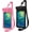 Pop Pink and Shadow Black, variant on IPX8 Waterproof Phone Case (2-Pack) - Universal Waterproof Phone Pouch for iPhone, Samsung, Pixel up to 7” | Clear Touchscreen for Swimming, Snorkeling, Kayaking & Beach (Pop Pink and Shadow Black)