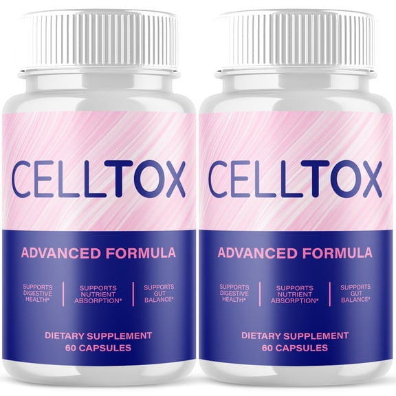 Celltox Gut Health Pills Advanced Formula Digestion Support Cell Tox 120 Capsules