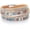 Colored Rhinestone, variant on Leather Wrap Bracelets for Women, Boho Leopard Multi-Layer Crystal Beads Cuff Bracelet Jewelry