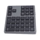thumbnail image 1 of Teclado Numérico USB De 35 Teclas, Teclado Numérico Para Computadora Portátil Teclado Numérico BT Modo Dual Recargable Externo Mini Teclado Delgado Teclado Numérico Universal, 1 of 7