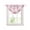 Pink, variant on Light Pink Buffalo Check Waterfall Valances for Windows, Farmhouse Plaid Modern Geometric Sheer Valance Curtains, Rod Pocket Elegant Swag Valances for Living Room Bedroom, 47.2"x38.5", 1 Panel