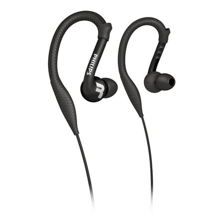 UPC 031111886313 product image for Philips Actionfit Sports Earhook Headphones - Stereo - Black - Mini-phone - Wire | upcitemdb.com