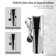 thumbnail image 6 of Wall Mount for PS5 Slim,Wall Stand for Game Console and Controller Accessories,Wall Hanger Holder for Playstation 5 Slim, 6 of 11