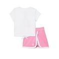 thumbnail image 2 of Reebok Toddler Girl's 2 Piece Short Sleeve Tee and Skort Set, Sizes 12M - 5T, 2 of 6