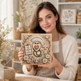thumbnail image 2 of Pearl Art Diamond Painting Kit, 7.87 Inch Square Canvas with Plastic Pearl Beads, Diamond Art Kits For Adults, Nurse Teacher Themed DIY Craft, Wall Decor Gift for Clinic & Classroom-Nurse, 2 of 6