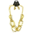 thumbnail image 2 of Mi Amore Adjustable Necklace-Earring-Set Gold-Tone, 2 of 3