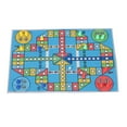 thumbnail image 4 of Flying Chess Mat, Flying Chess Carpet Game Compact Cotton Plastic with 16 Chess Pieces for Party, 4 of 7