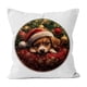 thumbnail image 1 of Funda de almohada navideña, decoración navideña, decoración de sofá, almohada de lino, sofá para el hogar, decoración navideña, funda de almohada, 1 of 6