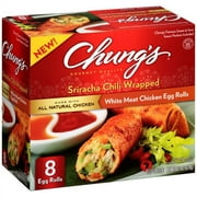 Chung's Sriracha Chili Wrapped Chicken Egg Rolls, 8 ct, 22 oz