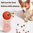 thumbnail image 4 of Pet Smart Feding Ball,Automatic Feder Interactve Fede, Snack Distnibution, Eaking Ba,Roling Feeding,Eating While Playing, Suitabl For Smaland Mediumsized Dogs/Cats (2.83inc Diameter), 4 of 6