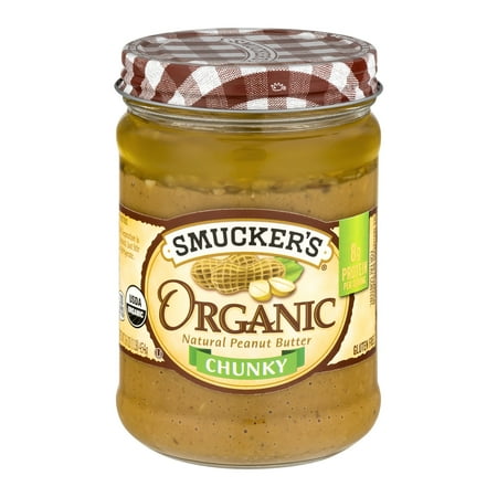 Smucker's Organic Chunky Peanut Butter, 16 oz (Best Organic Natural Peanut Butter)